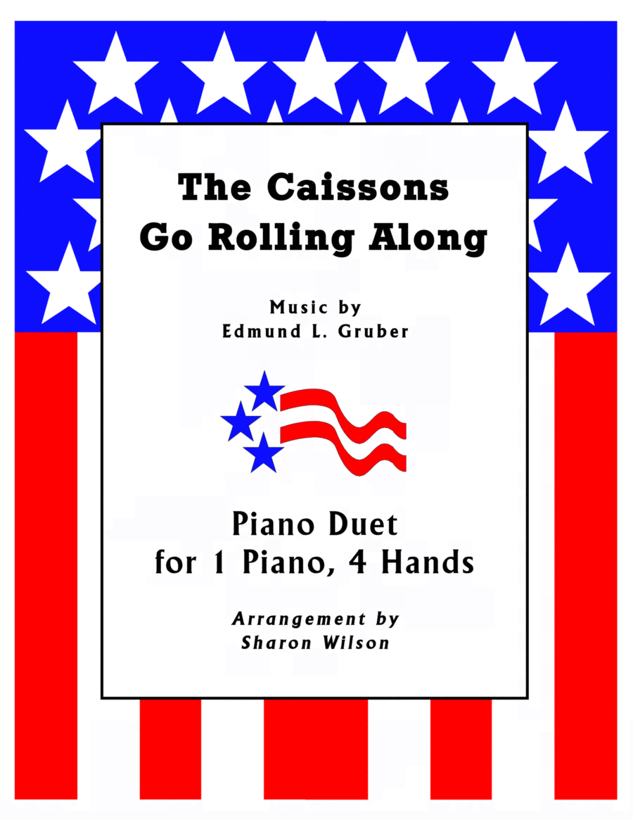 The Caissons Go Rolling Along (1 Piano, 4 Hands Duet) image number null
