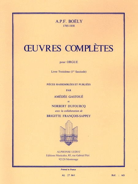 Complete Works For Organ (3)