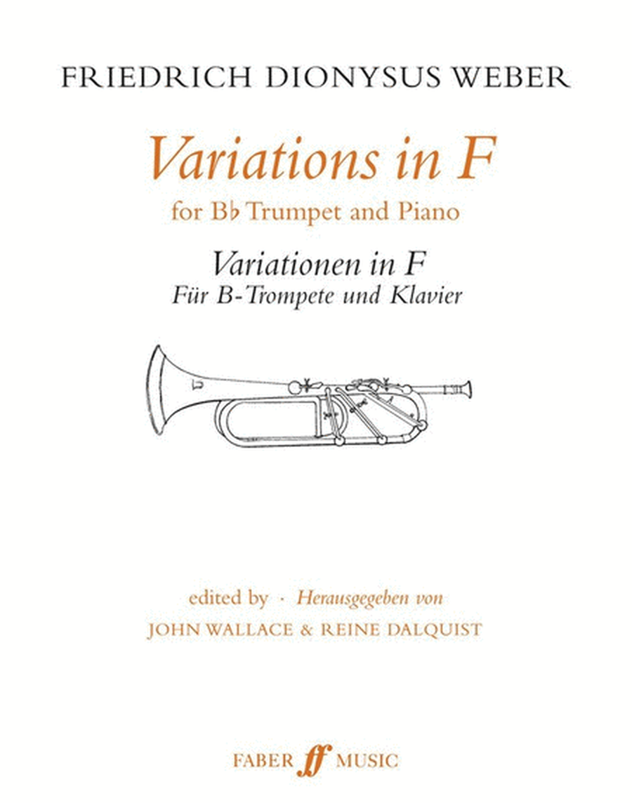 Weber - Variations In F Trumpet/Piano