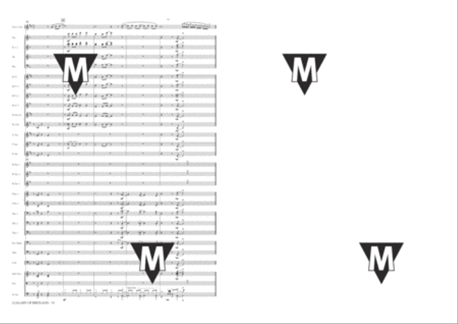 Lullaby of Birdland Lullaby of Birdland Concert Band scores gallery preview page 9