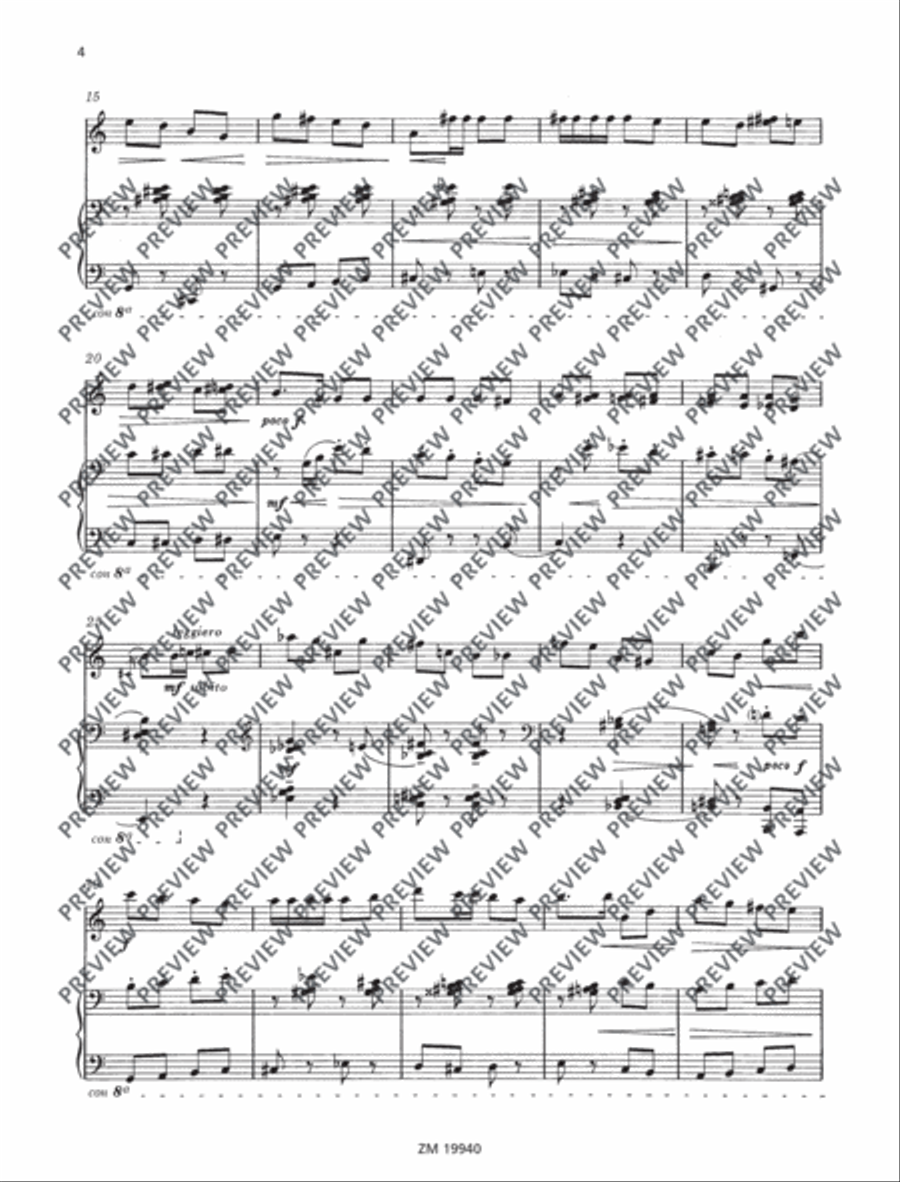 Suite Piano Accompaniment scores gallery preview page 5
