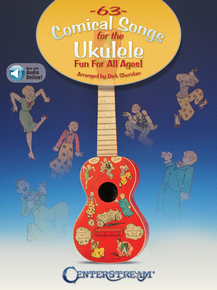 Book cover for 63 Comical Songs for the Ukulele