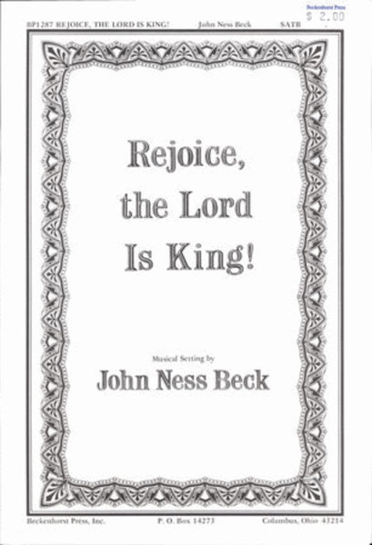 Rejoice, the Lord Is King! image number null