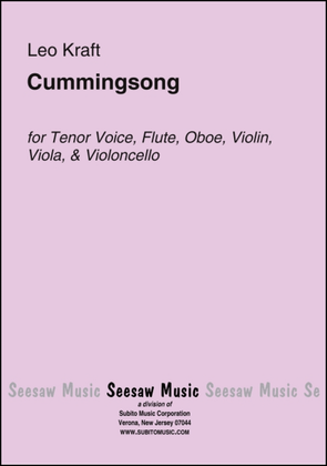 Book cover for Cummingsong