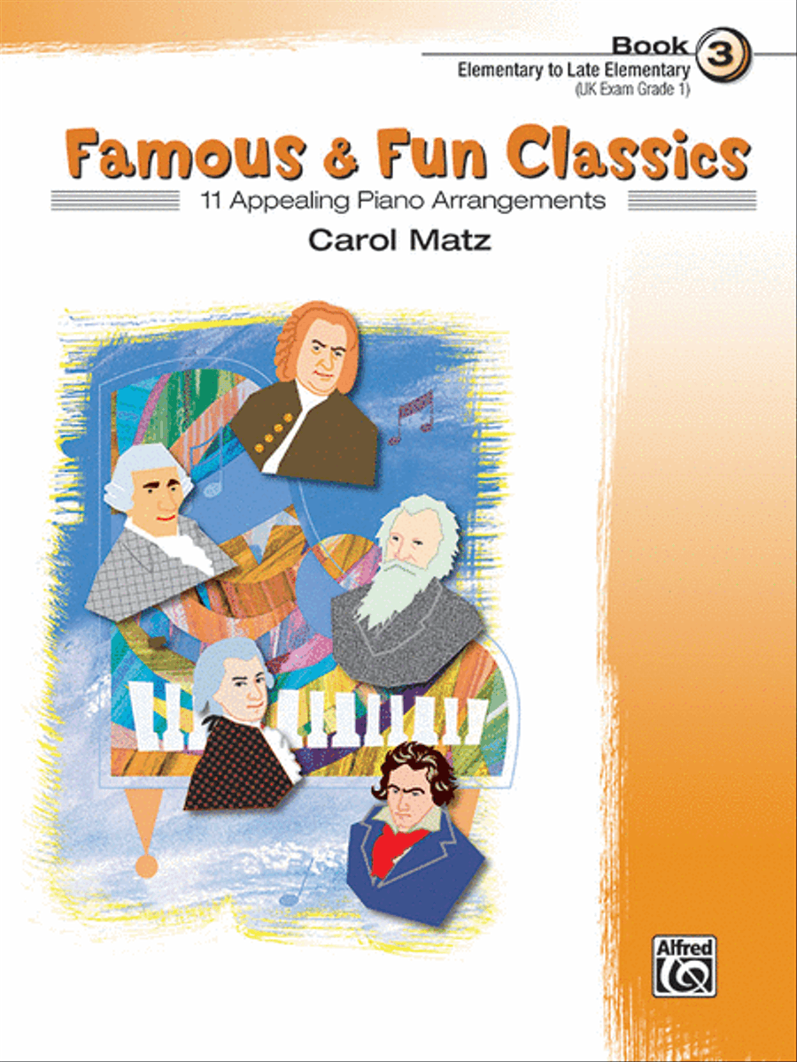 Famous & Fun Classic Themes, Book 3 Piano Method scores gallery preview page 1