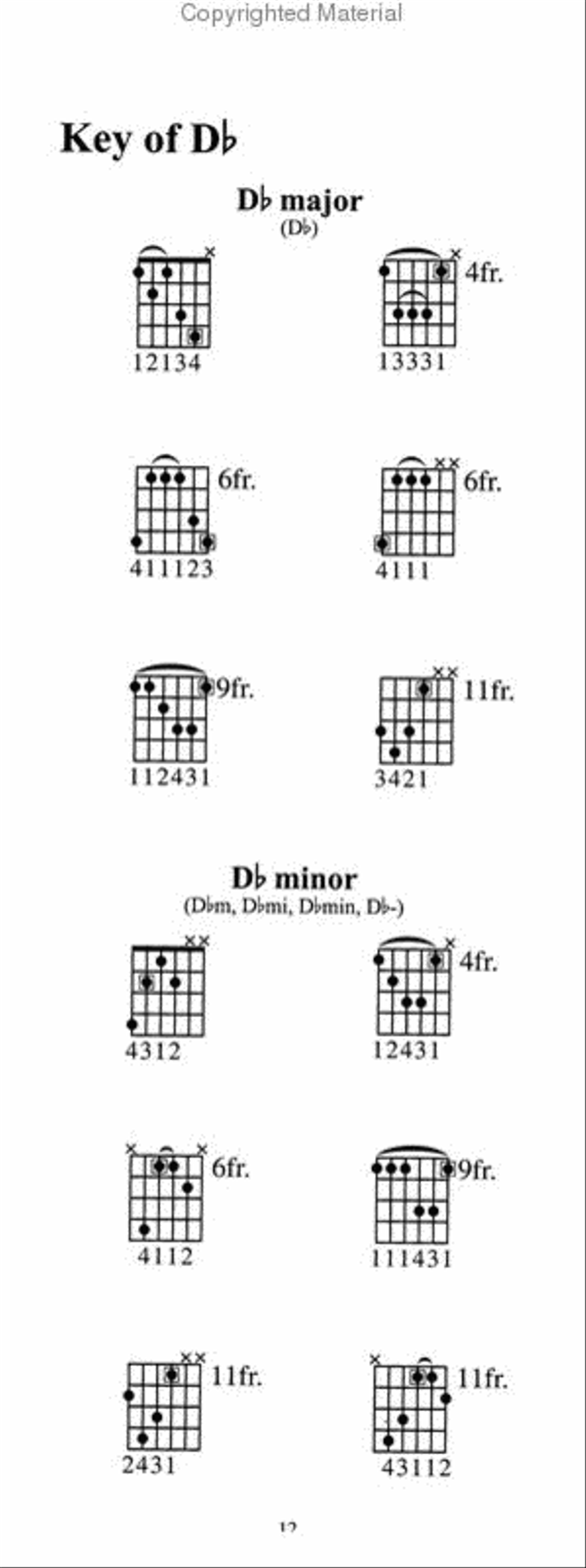 The Left-Hand Guitar Chord Casebook Guitar scores gallery preview page 3