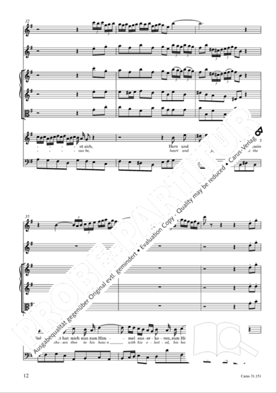 Comfort sweet, that Jesus came 4-Part scores gallery preview page 13