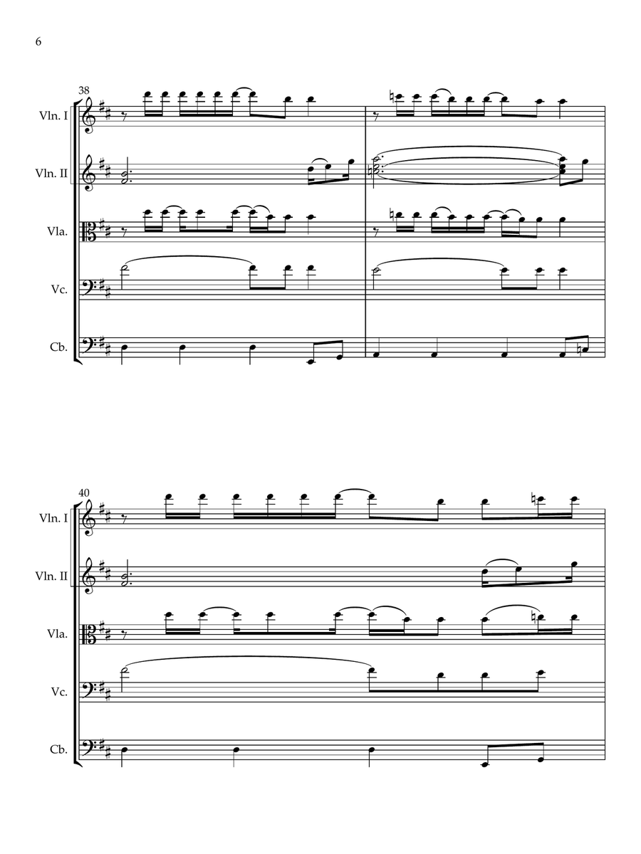 Band On The Run Band On The Run String Orchestra scores gallery preview page 6