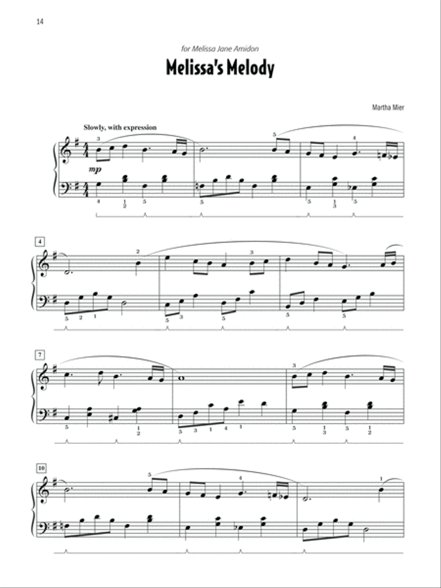 Martha Mier's Favorite Solos, Book 3 Piano Solo scores gallery preview page 4