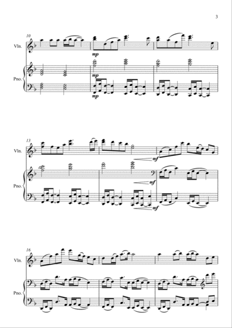 After - Violin Violin Solo scores gallery preview page 3