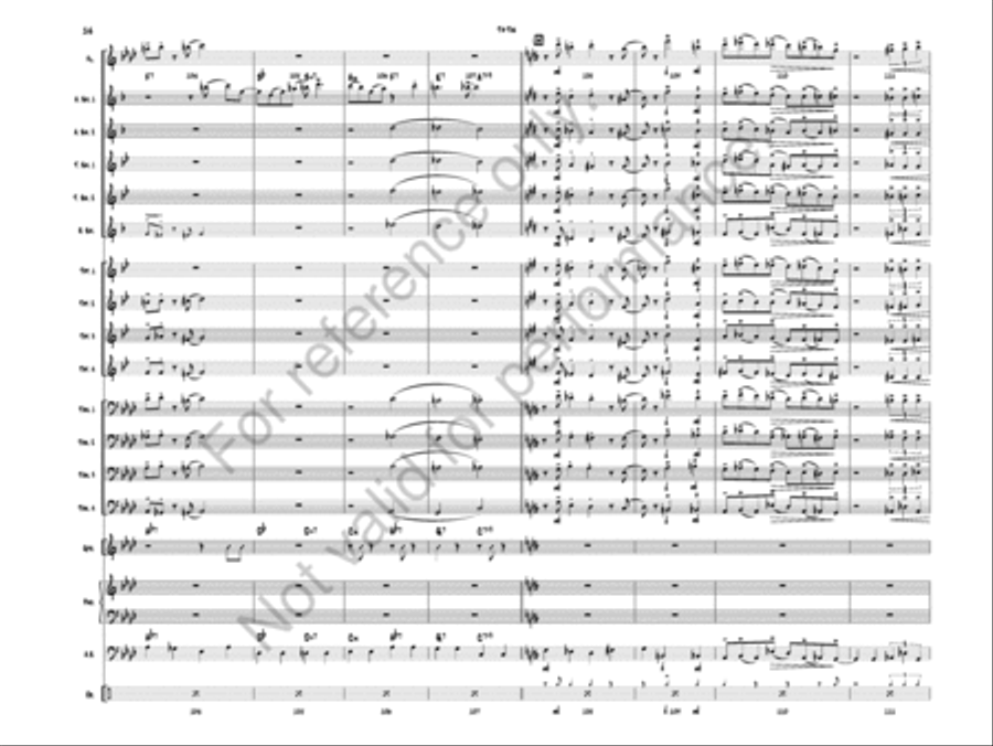 Tip Toe Jazz Ensemble scores gallery preview page 17