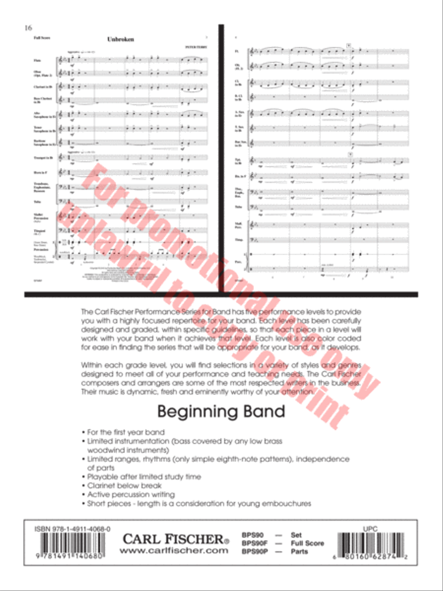 Rock Attack Concert Band scores gallery preview page 17