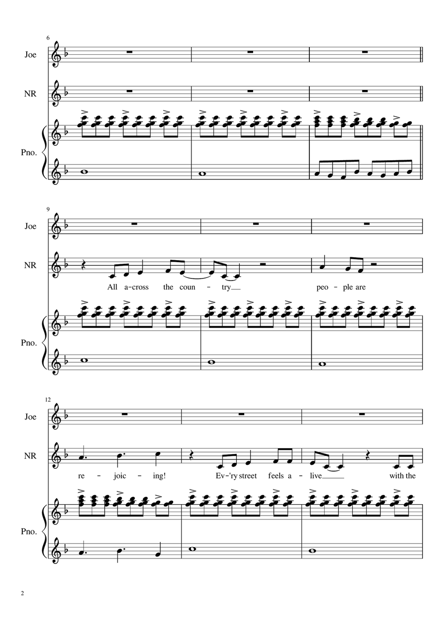 Breaking News Piano scores gallery preview page 2
