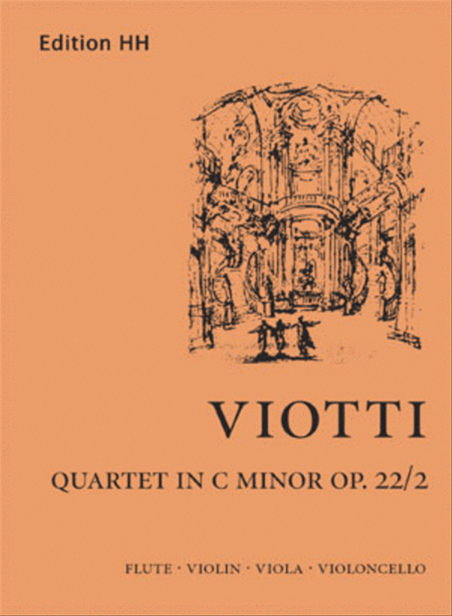 Quartet in C minor Flute scores gallery preview page 1