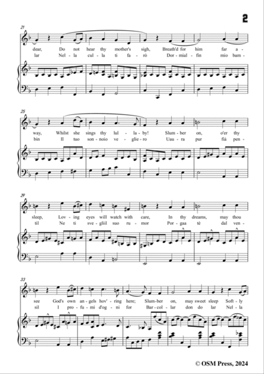 L. M. Gottschalk-Berceuse,Op.47,in F Major Voice scores gallery preview page 3