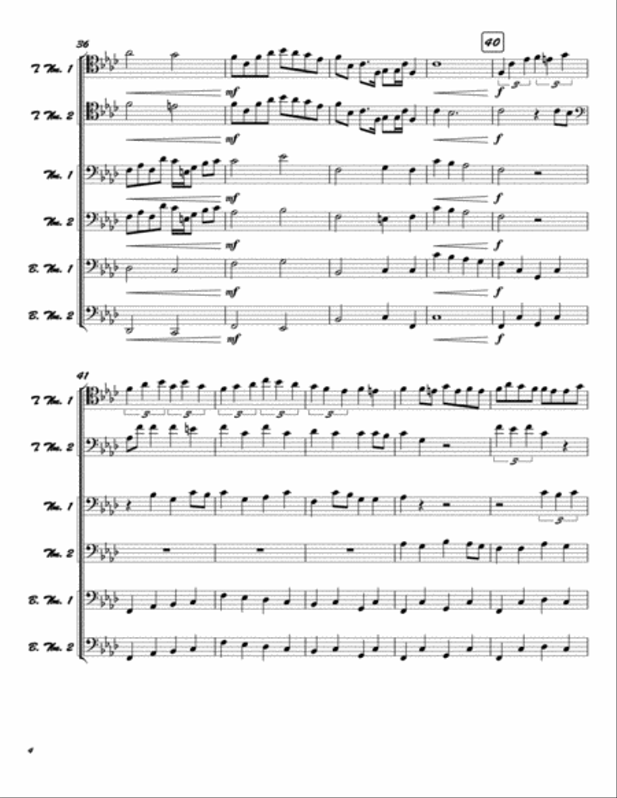 At Dusk At Dusk Small Ensemble scores gallery preview page 4