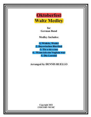 Book cover for Oktoberfest Waltz Medley - German "Oom Pah" Band - Intermediate