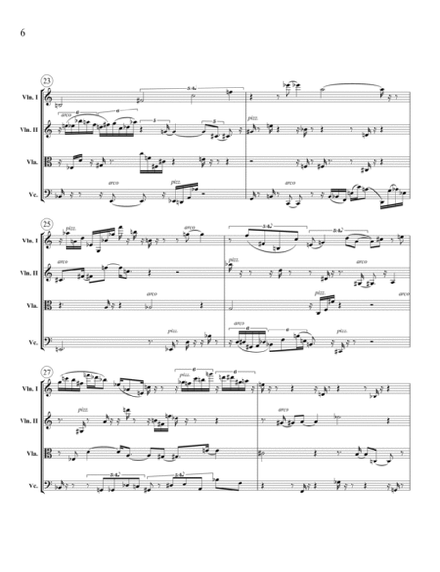 [Melby] String Quartet No. 5