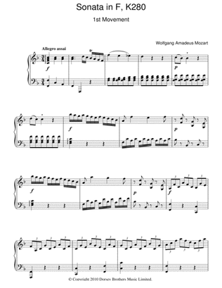 Sonata In F Major (First Movement)