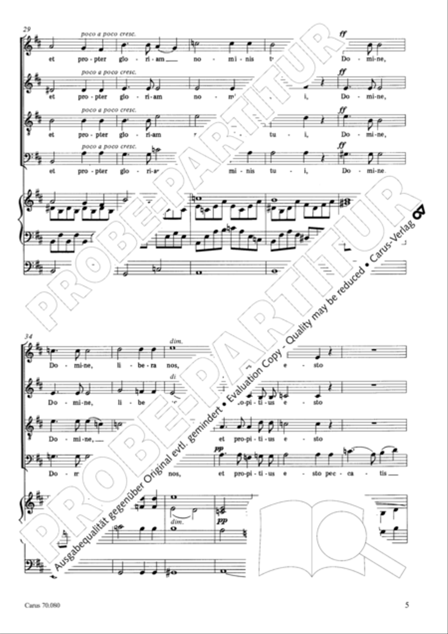 Five Short Sacred Compositions (Funf kleinere Kirchenwerke) Score scores gallery preview page 19