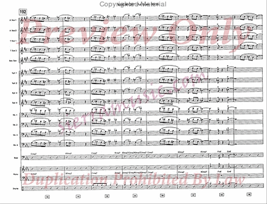 Make My Day Big Band scores gallery preview page 26