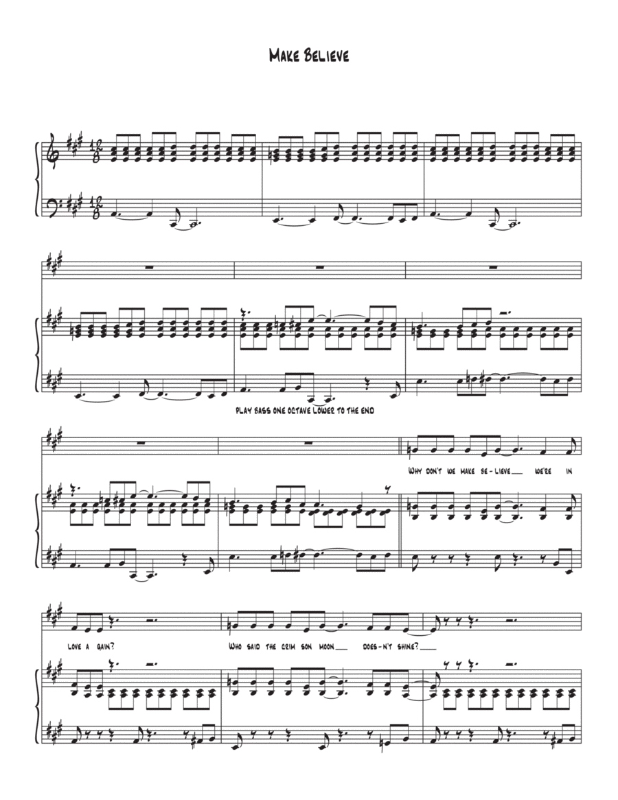 Make Believe Voice scores gallery preview page 1
