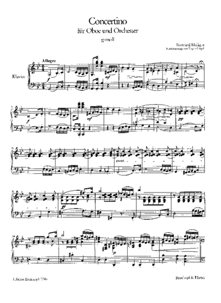 Concertino in G minor