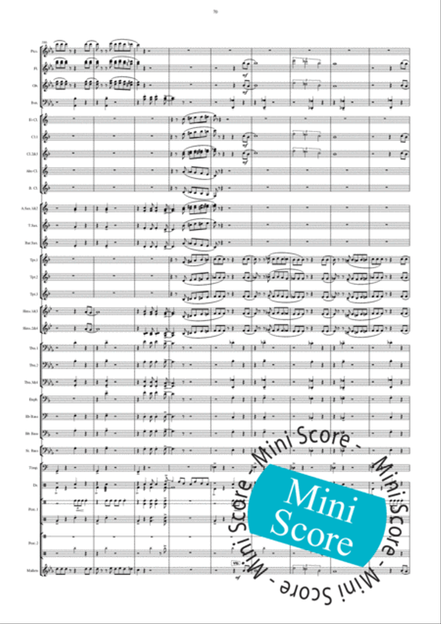 Car Concert Band scores gallery preview page 74