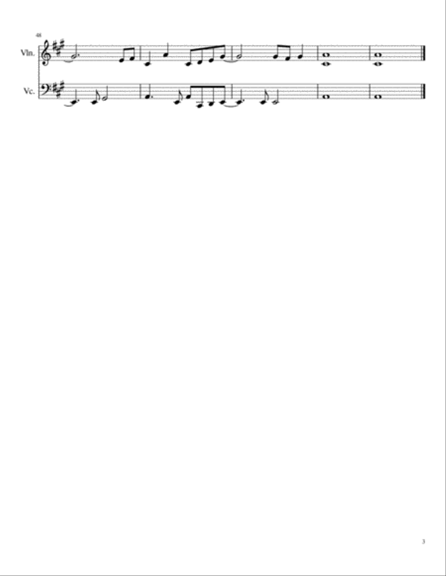 In My Life Small Ensemble scores gallery preview page 3