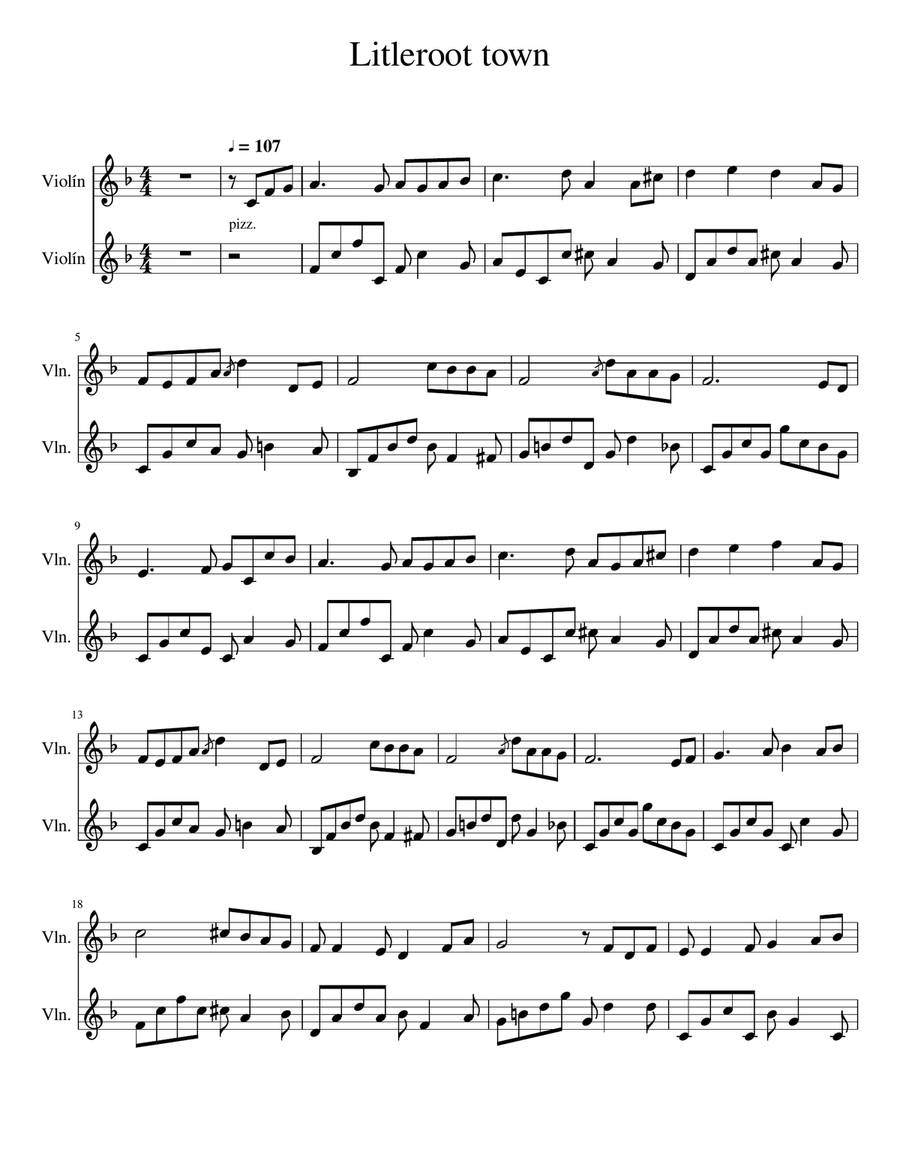 Pokemon Pokemon String Duet scores gallery preview page 1