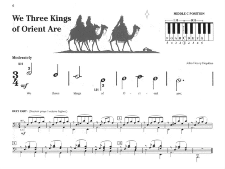 My First Christmas Carols Easy Piano scores gallery preview page 3