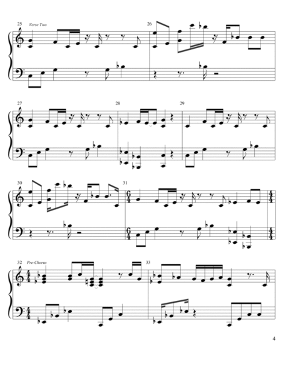 The Other Side Piano Solo scores gallery preview page 4