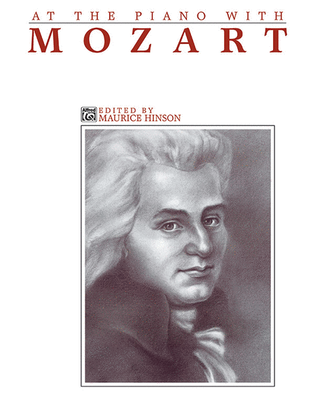 Book cover for At the Piano with Mozart