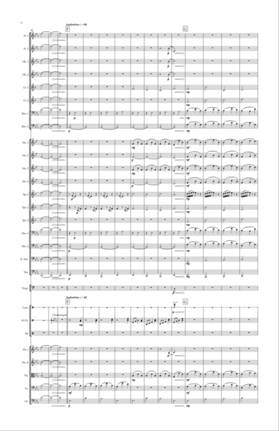 The Last Starfighter Full Orchestra scores gallery preview page 6