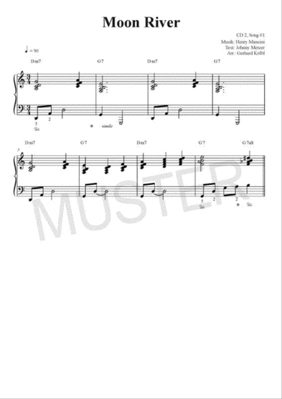 Bar Piano Standards Piano Solo scores gallery preview page 3