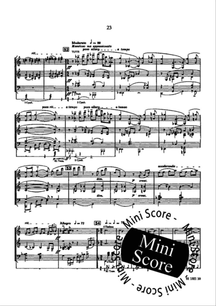 Symphonie de Paris Concert Band scores gallery preview page 27