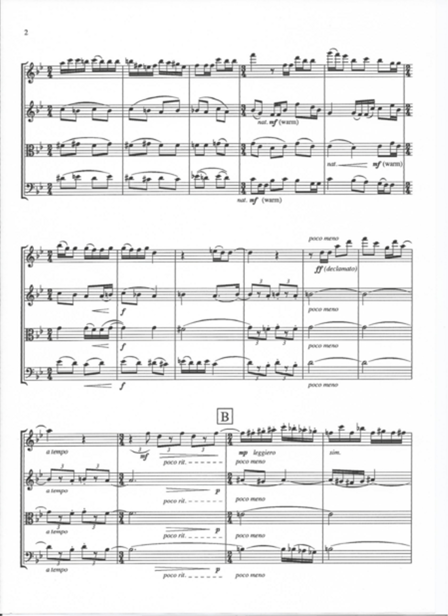 Capriccio and Ech Pastorale Flute scores gallery preview page 3