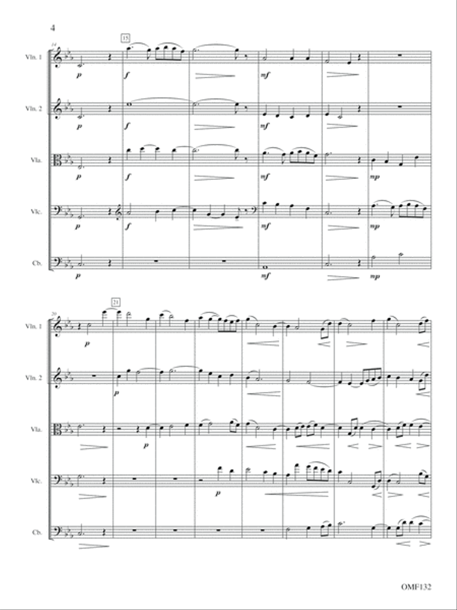 Stones and Glass Houses String Orchestra scores gallery preview page 4