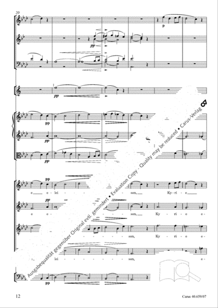 Mass in A flat major (Messe in As) image number null