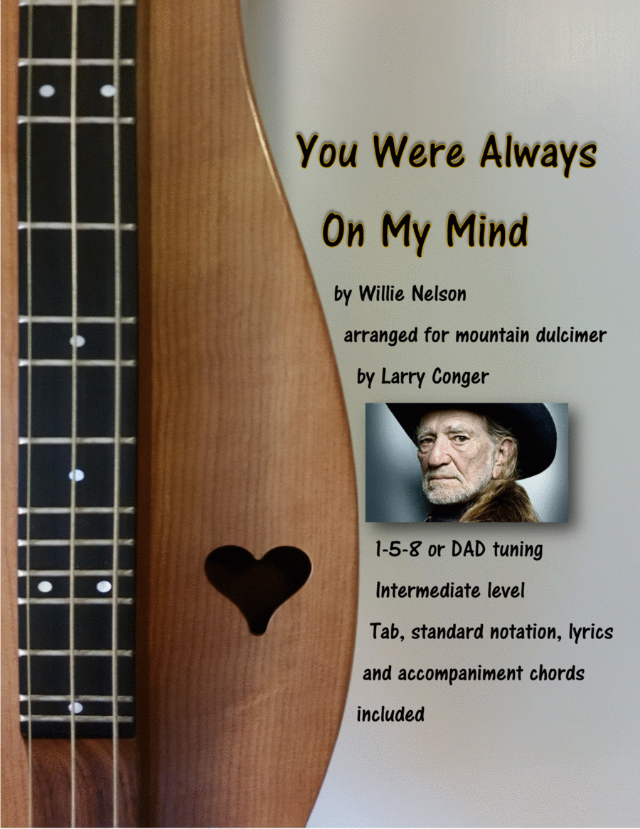 Always On My Mind Dulcimer scores gallery preview page 1