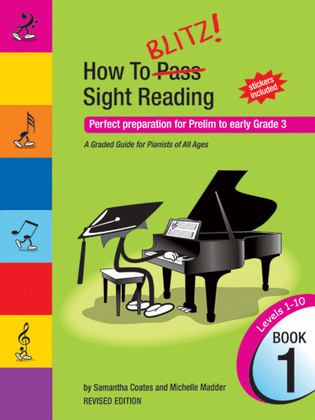 Book cover for How To Blitz! Sight Reading (Book 1)