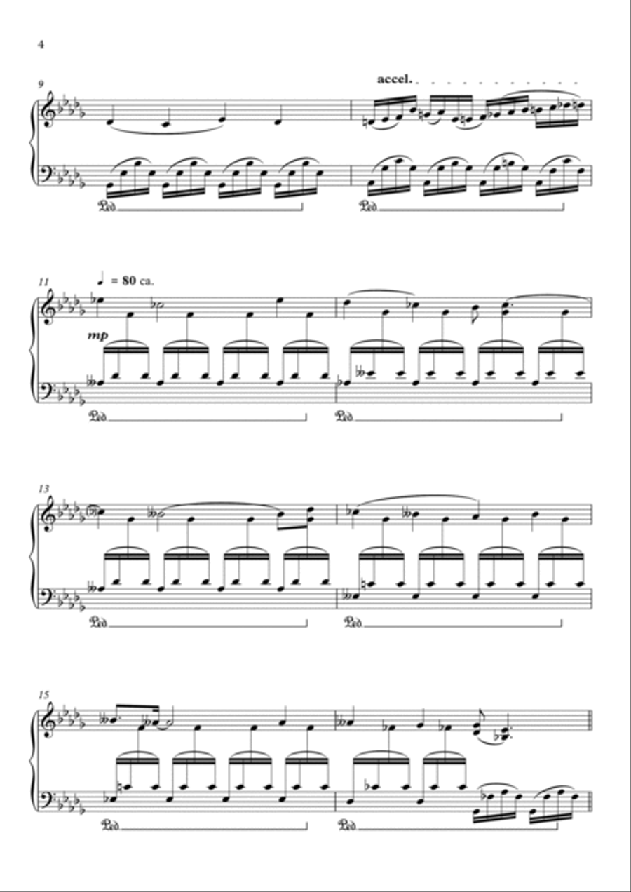 Carlo Francesco Defranceschi: Trois Esquisses (ES-23-019) Piano Solo scores gallery preview page 5