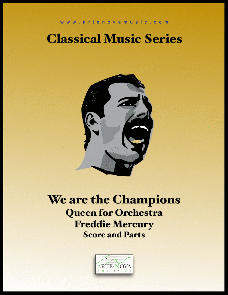 We Are The Champions Full Orchestra scores gallery preview page 1