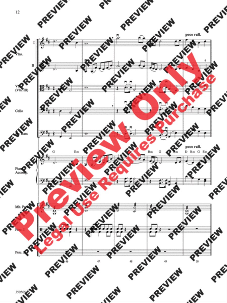 African Adventure String Orchestra scores gallery preview page 13