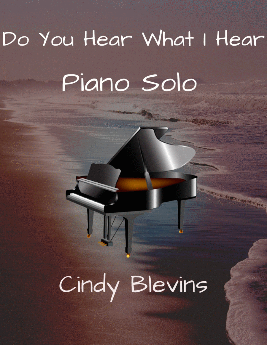 Do You Hear What I Hear Piano Solo scores gallery preview page 1