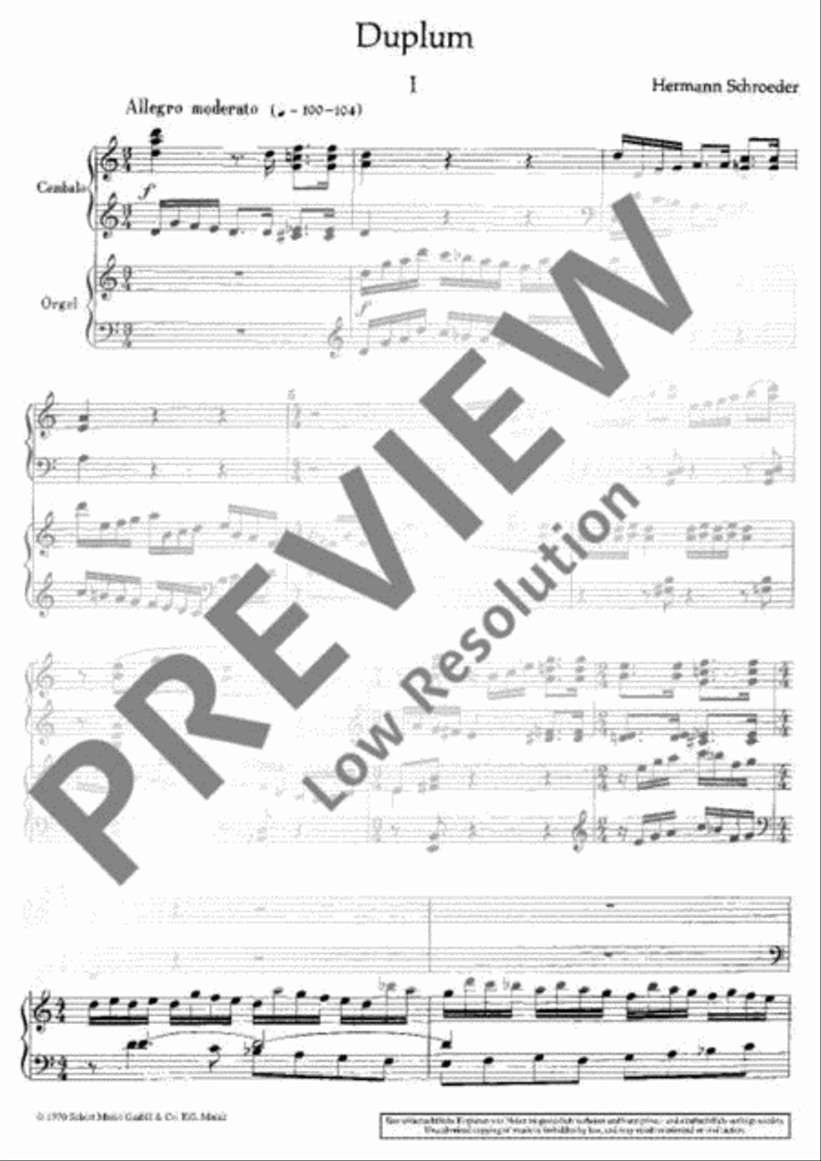 Duplum Harpsichord scores gallery preview page 3