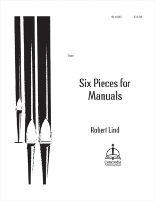 Book cover for Six Pieces for Manuals