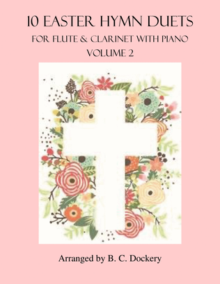 Book cover for 10 Easter Duets for Flute and Clarinet with Piano Accompaniment - Volume 2