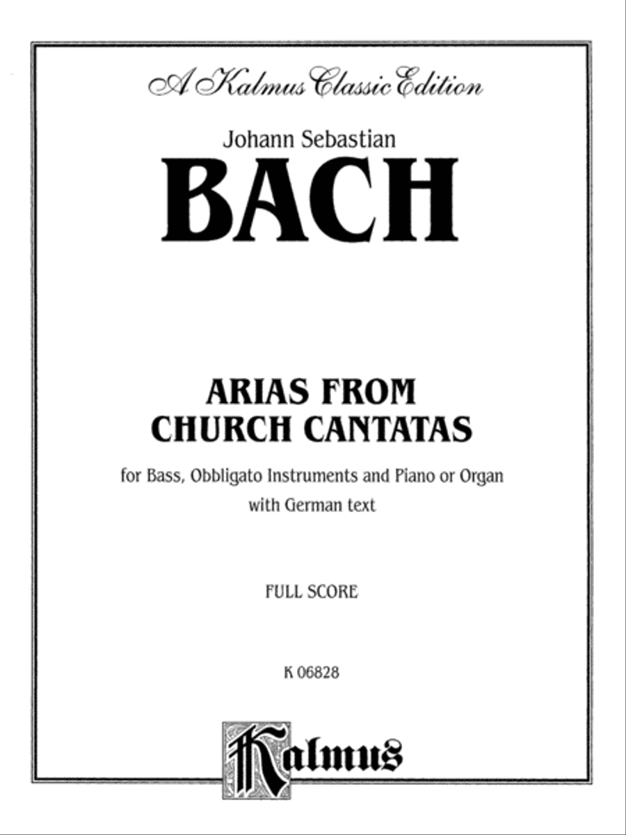 Bass Arias Voice Solo scores gallery preview page 2
