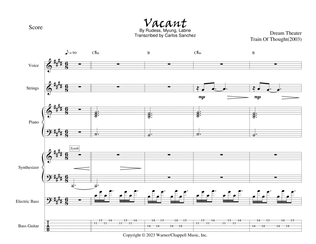 Vacant - Score Only